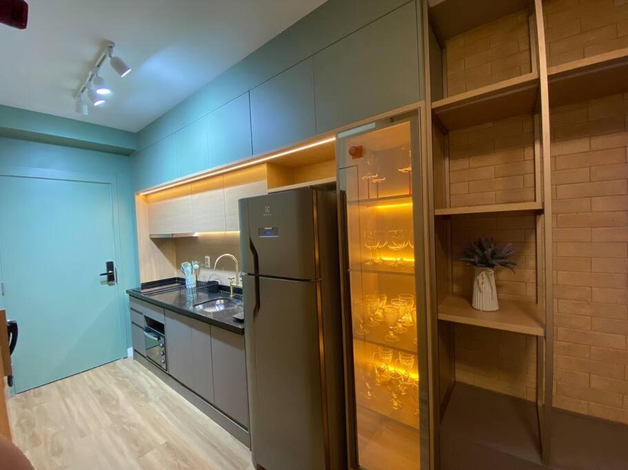 公寓 Flat De Luxo Em Pinheiros Faria Lima 圣保罗