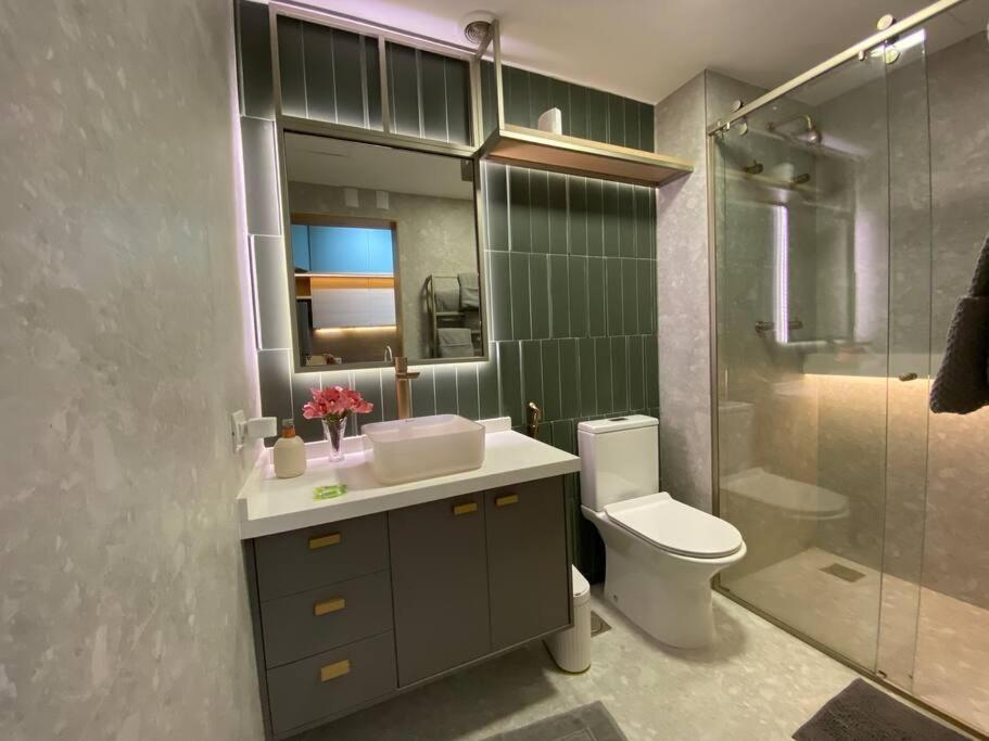 Flat De Luxo Em Pinheiros Faria Lima 圣保罗